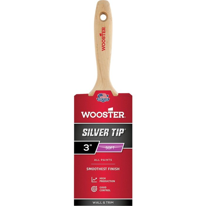 Wooster Silver Tip Polyester Paint Brushes