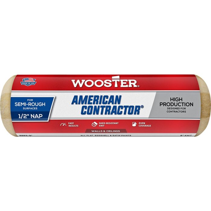 Wooster American Contractor Knit Roller Covers