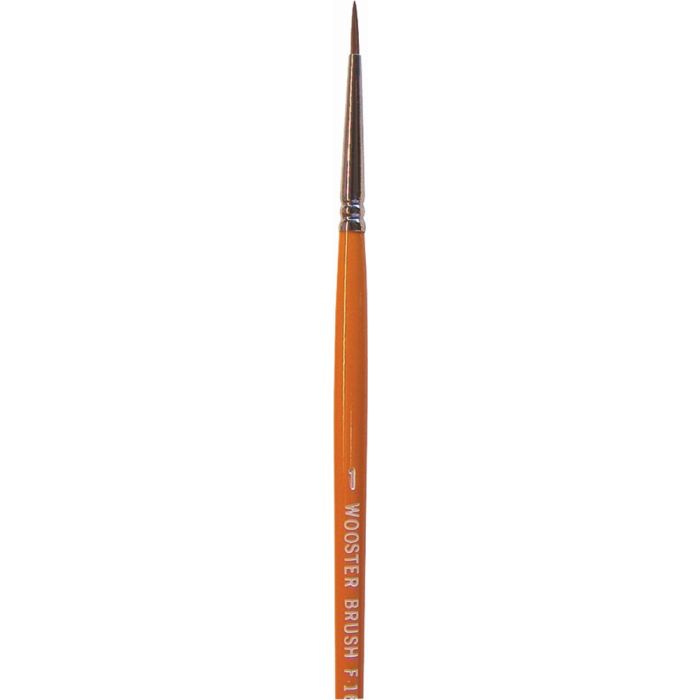 Wooster #1 Red Sable Watercolor Pointed Artist Brush