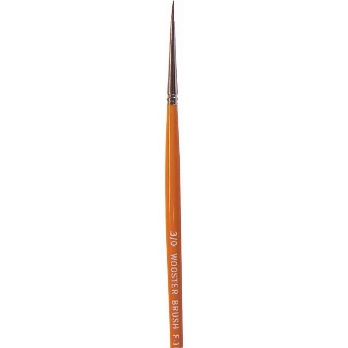 Wooster #3/0 Red Sable Watercolor Pointed Artist Brush