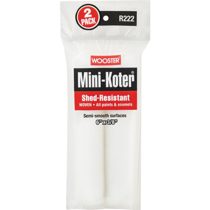 Wooster Shed Resistant Woven Mini Roller Covers