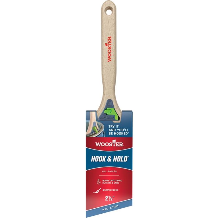 Wooster 2-1/2" Hook & Hold Angle Paint Brush