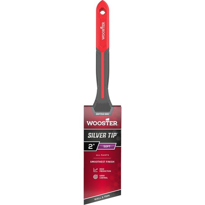 Wooster Silver Tip GripTech MAX Paint Brushes