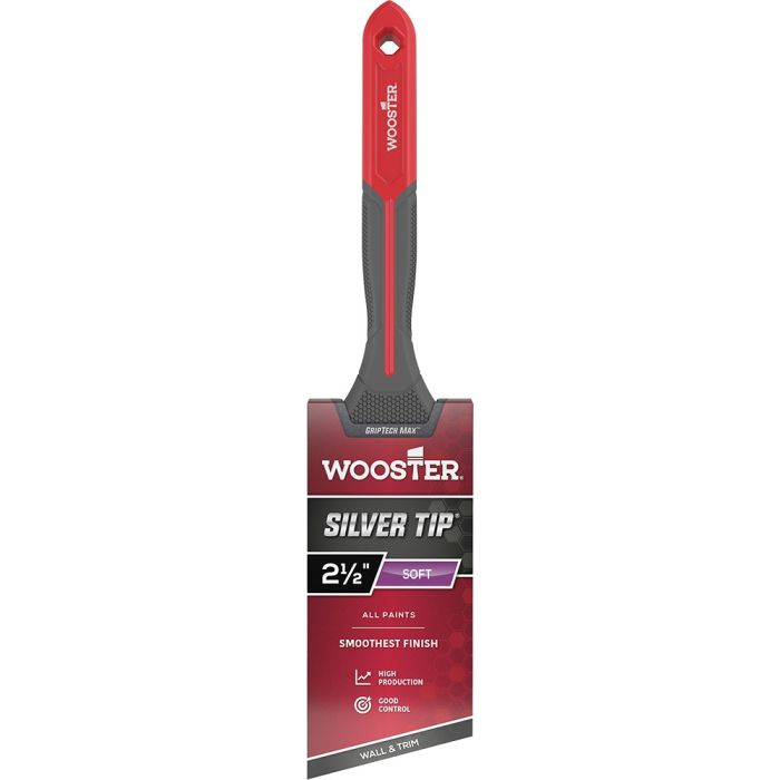 Wooster Silver Tip GripTech MAX Paint Brushes