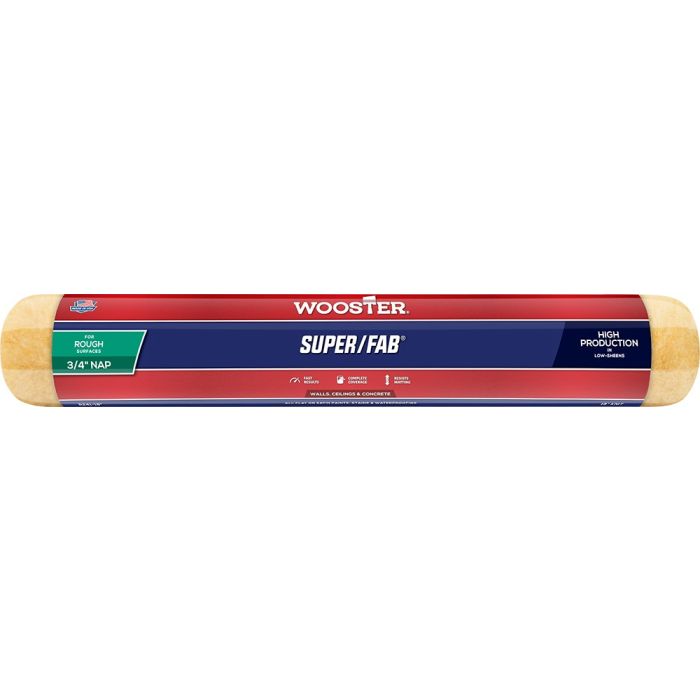 Wooster 18" x 3/4" Nap Super/Fab Roller Cover
