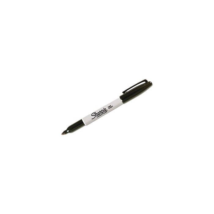 Sharpie Black Fine Marker (Case of 12)