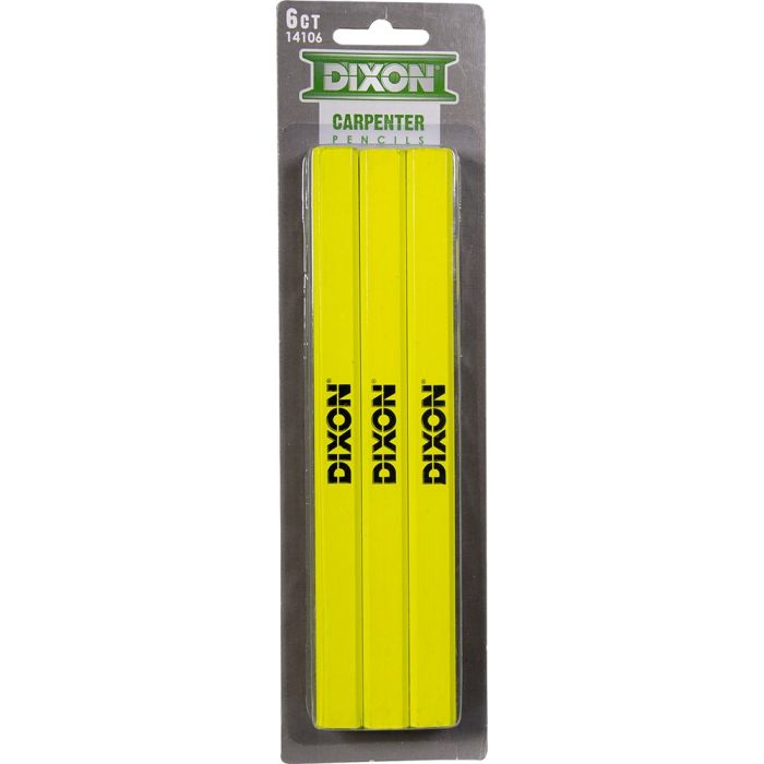 Dixon Safety Green Carpenter Pencils (6pk)