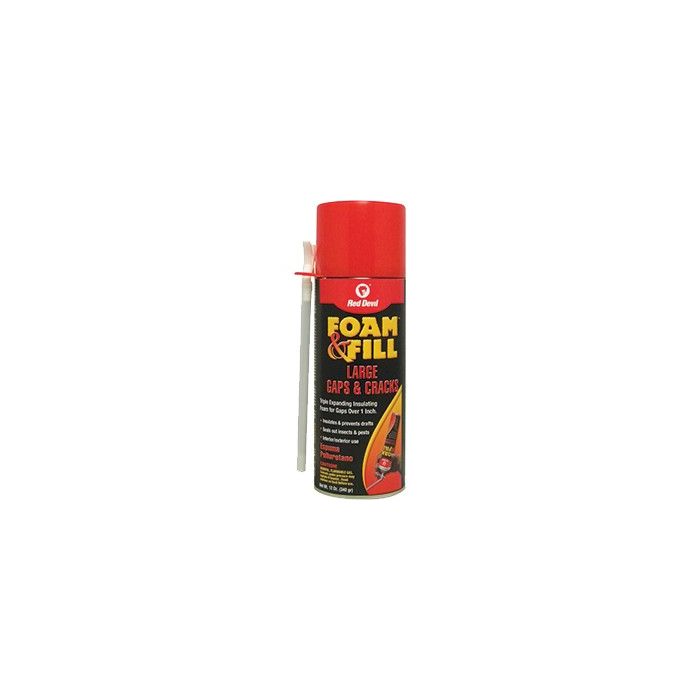 Red Devil 12 oz. Foam & Fill Triple Expanding Foam