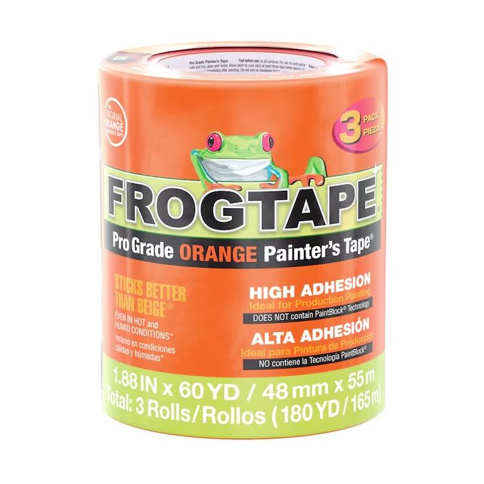 FrogTape 1.88" x 60yd Pro Grade Orange Painters Tape (3pk)
