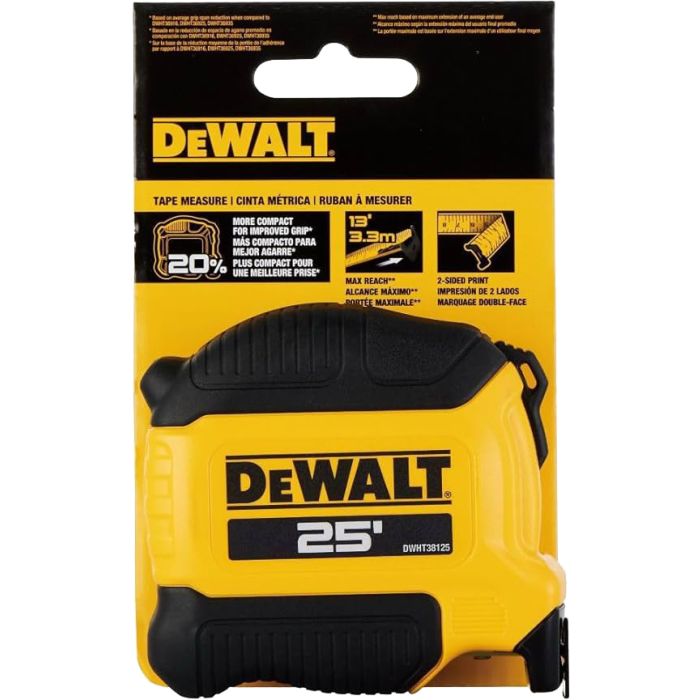 DeWalt 25' Compact Tape Measure
