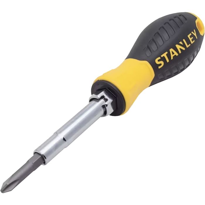 Stanley Tool 6-Way Comfort Grip Screwdriver