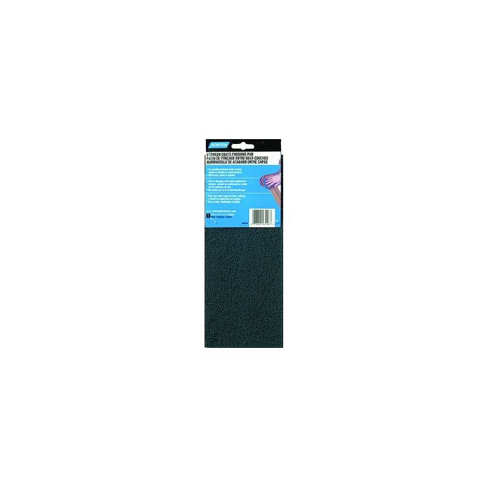 Norton 4-3/8" x 11" Grey Non-Woven Hand Pad