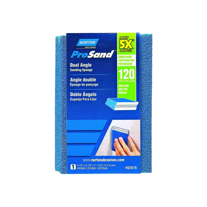 Norton 120 ProSand Dual Angle Sanding Sponge