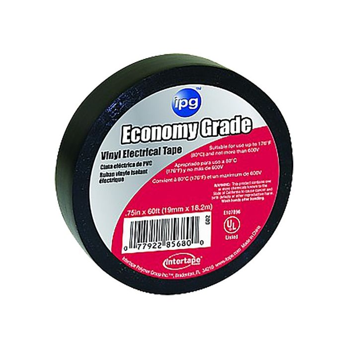 IPG 3/4" x 20yd Electrical Tape Indoor Use