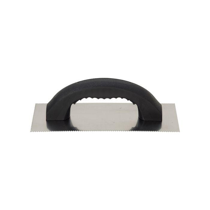 Hyde 4-1/4" x 9-1/4" Sq Notch Trowel Steel Blade