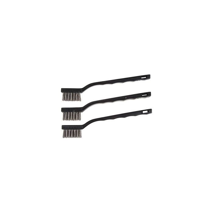 Hyde Stainless Steel Bristle Mini Brush 3Pk