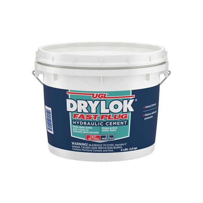 Fast Plug Drylok Hydraulic Cement