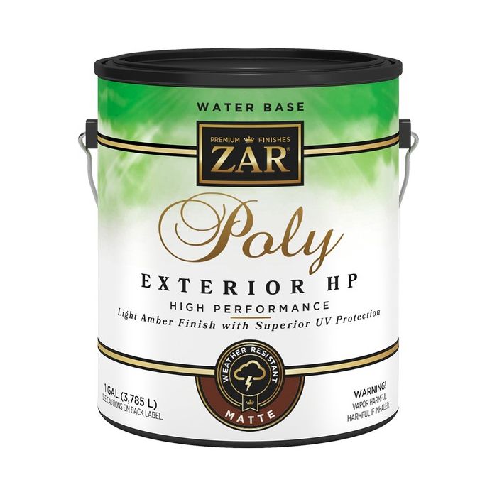 Zar High Performance Exterior Water-Based Polyurethanes