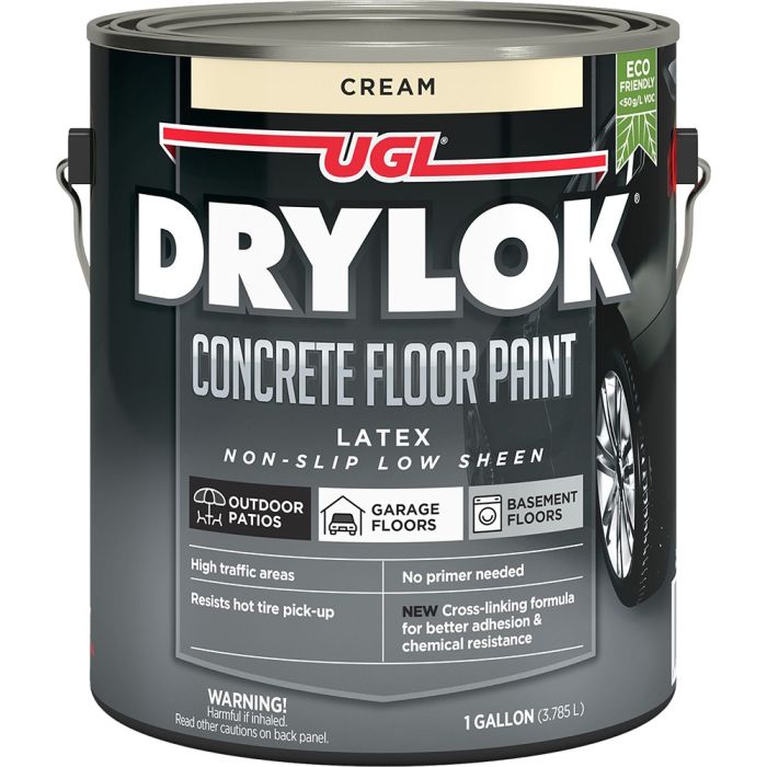 DRYLOK Water-Based Concrete Floor Paint – Interior & Exterior