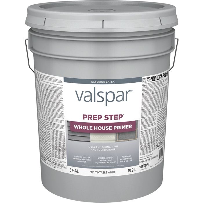 Valspar 5gal Tintable White Prep Step Whole House Primer