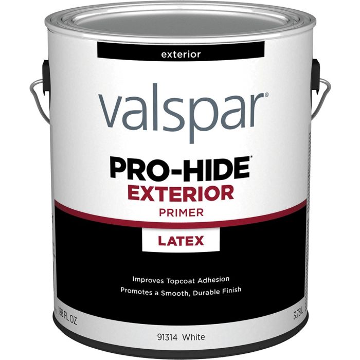Valspar 1gal White Finish Pro-Hide Exterior Latex Primer