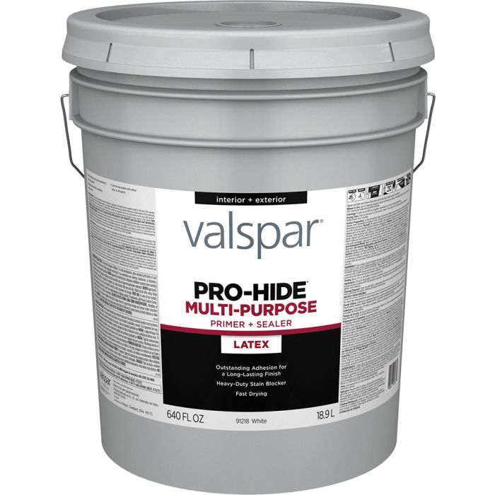 Valspar 5gal Pro-Hide Interior/Exterior Multi-Purpose Primer