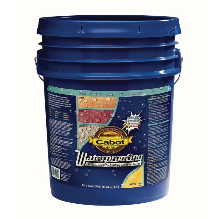 Cabot 5gal Crystal-Clear Waterproofing Sealer
