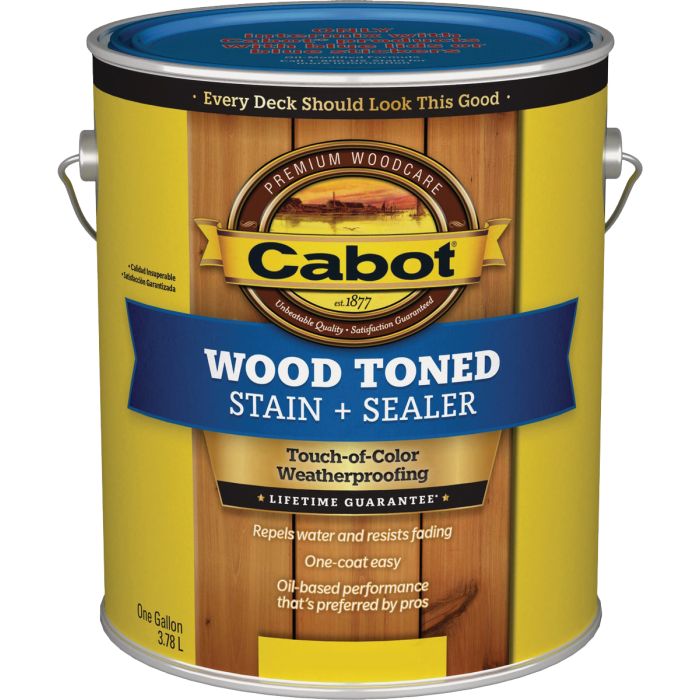 Cabot Wood-Toned Deck & Siding Stains (Low Odor)