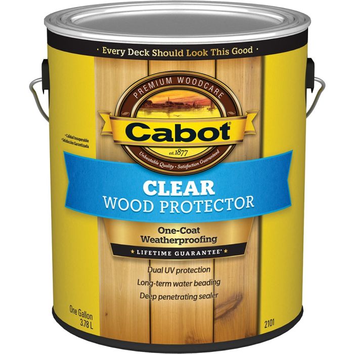 Cabot 1gal Clear Wood Protector