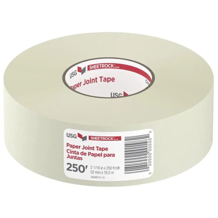 USG 2-1/16" x 250' Sheetrock Paper Drywall Joint Tape