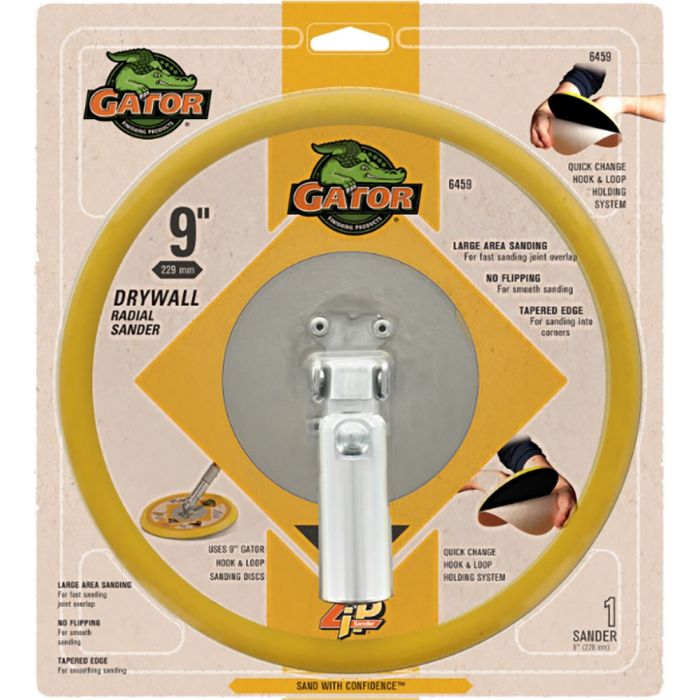 Gator 9" Hook & Loop Drywall Sander
