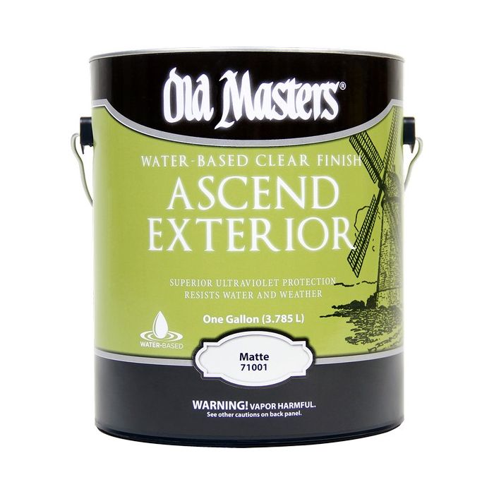 Old Masters Ascend Exterior Water-Based Clear Finishes