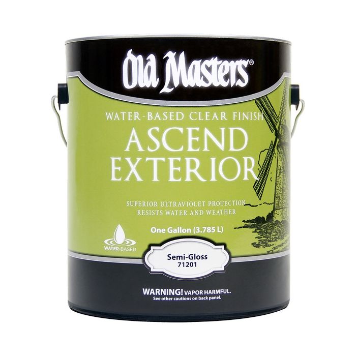 Old Masters Ascend Exterior Water-Based Clear Finishes