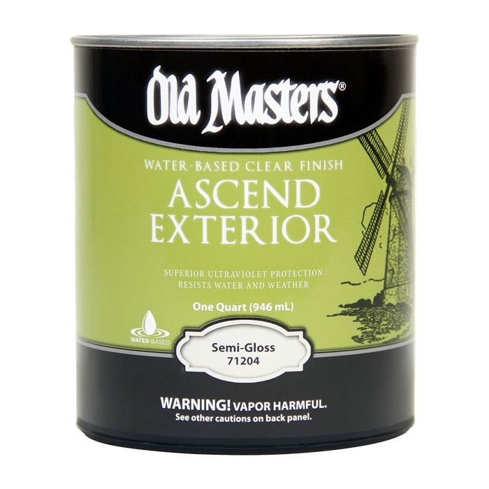 Old Masters Ascend Exterior Water-Based Clear Finishes