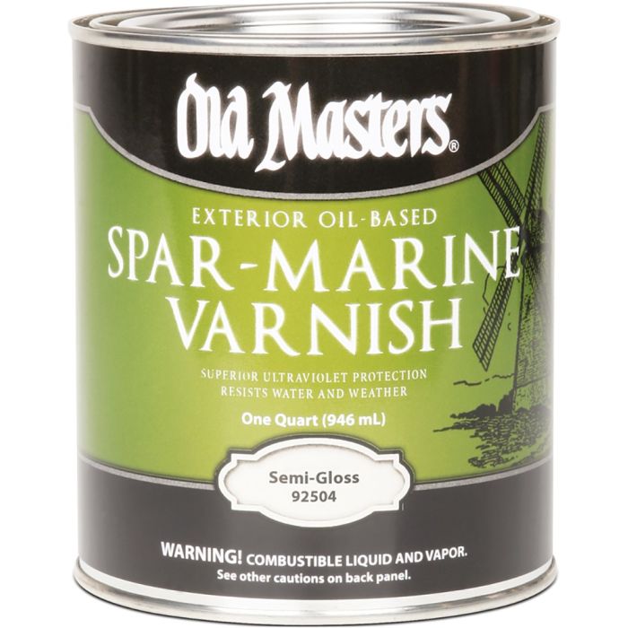 Old Masters Oil-Based Spar Marine Varnish