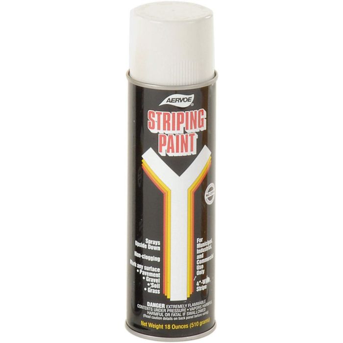 Aervoe 20oz White Inverted Striping Paint