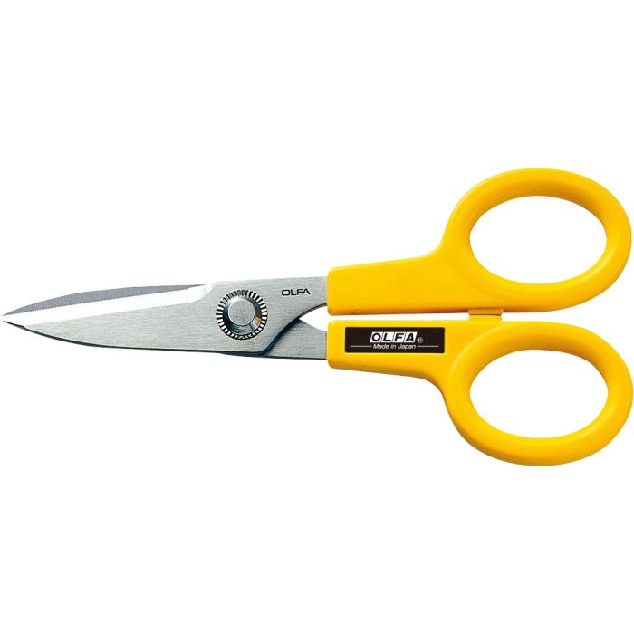OLFA 5" Serrated-Edge Stainless Steel Scissors