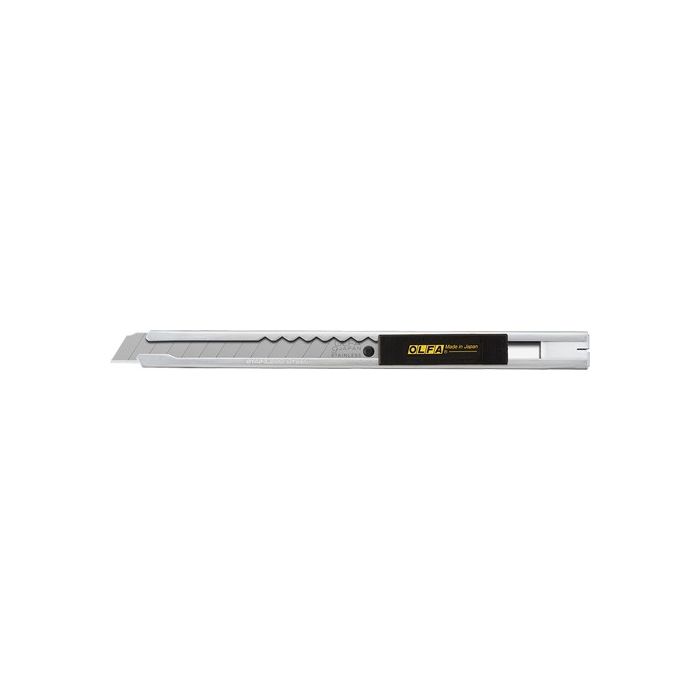 OLFA SVR-1 9mm 13-Pt Stainless-Steel Auto-Lock Precision Snap-Off Utility Knife
