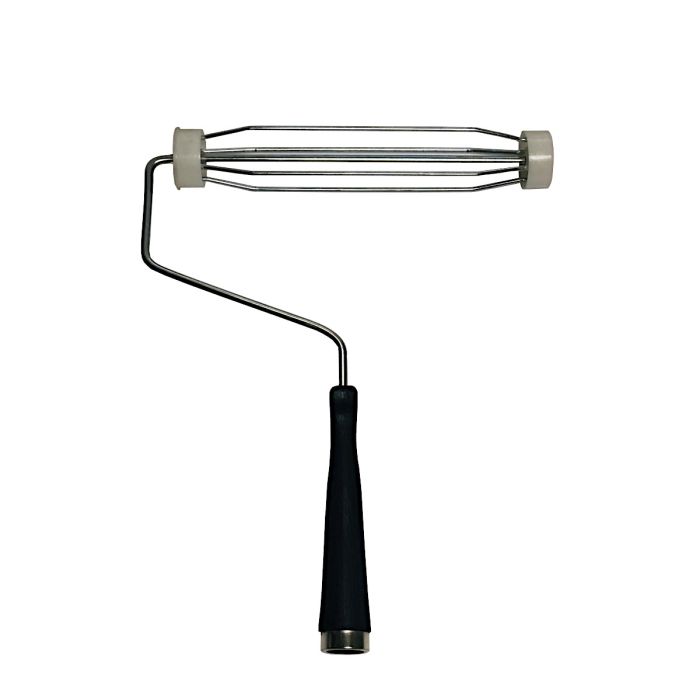 Dynamic 9" x 1/4" Shank 4-Wire Standard Roller Frame w/Black Handle