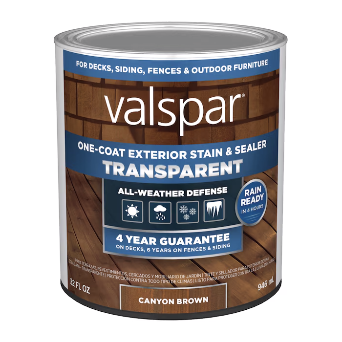 Valspar One-Coat Stains & Sealers