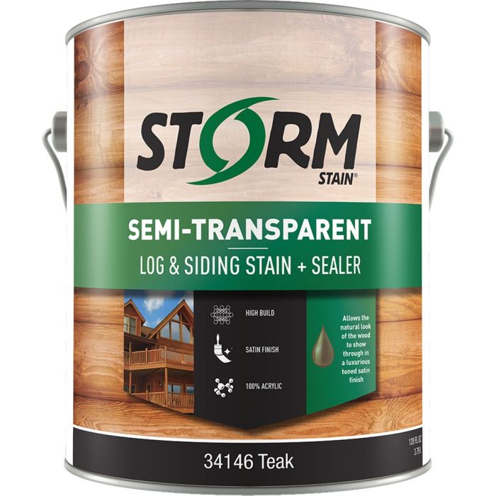 Storm One Gallon Stains Sealers and Finishes