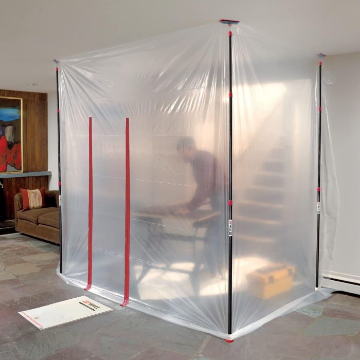 ZipWall 10 ft. Spring Loaded Dust Barrier Poles (4 Pack)
