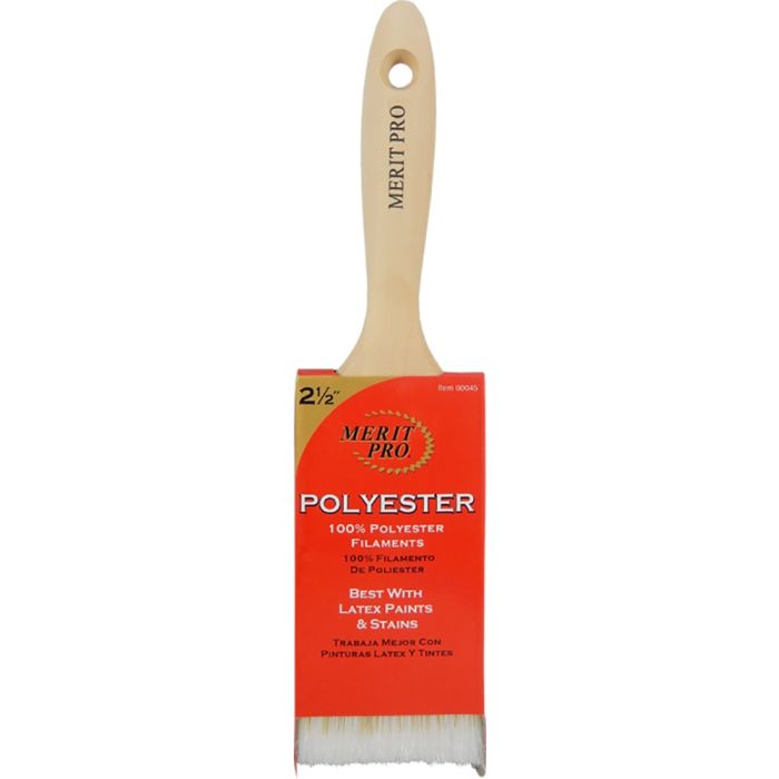 Merit Pro 100% Polyester Brushes