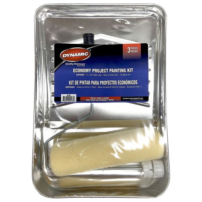 Dynamic 3pc Economy Project Painting Roller Kit
