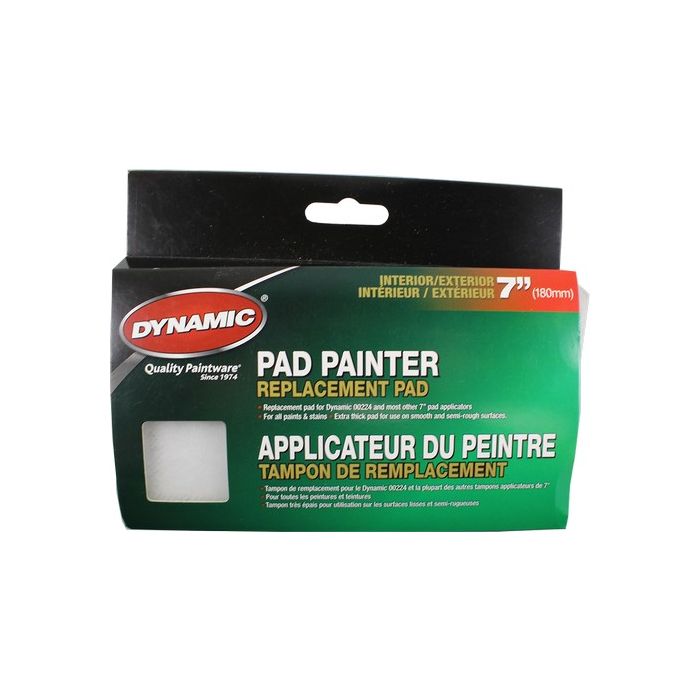 Dynamic 7" Premium Interior/Exterior Pad Painter Refill (For 00224)