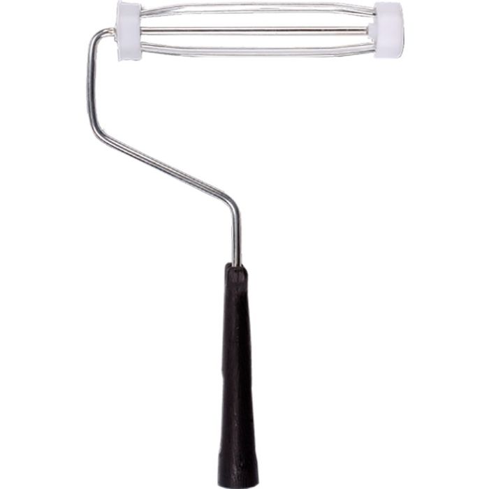 Dynamic 7" x 1/4 Shank 4-Wire Consumer Roller Frame w/Black Handle
