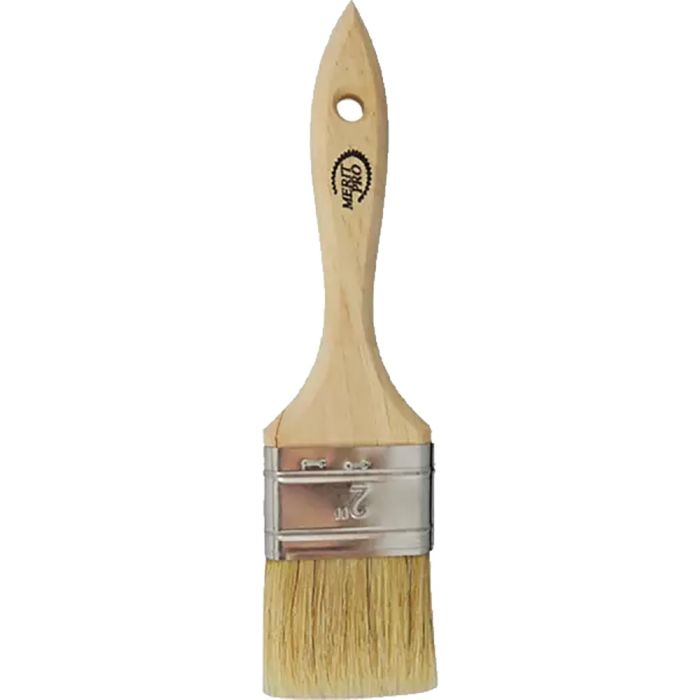Dynamic 2" White Bristle Double Thick Chip Brush (Case of 24)