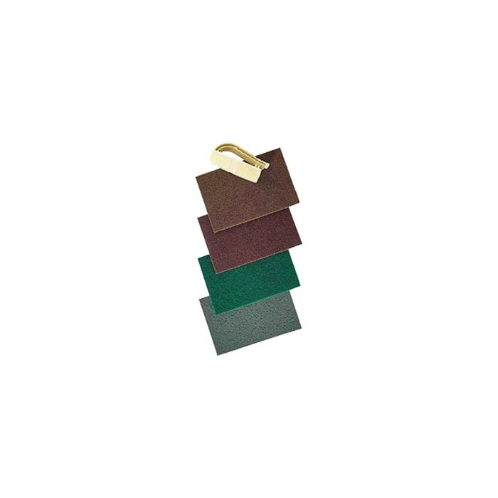 Norton 6" x 9" Maroon Non-Woven Hand Pad (20 per Pack)