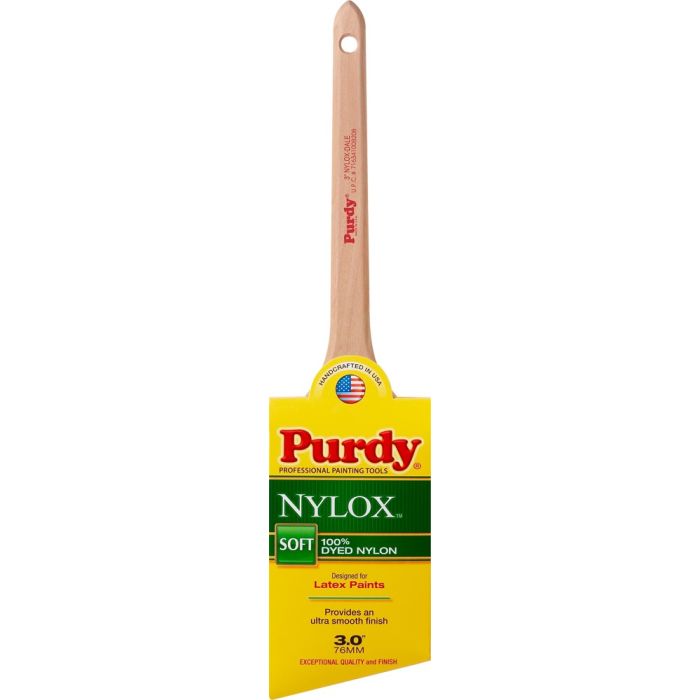 Purdy 100% Dyed Nylon Nylox Paint Brushes