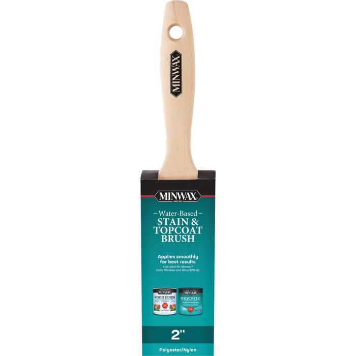 Minwax 2" Water Based Stain & Topcoat Brush